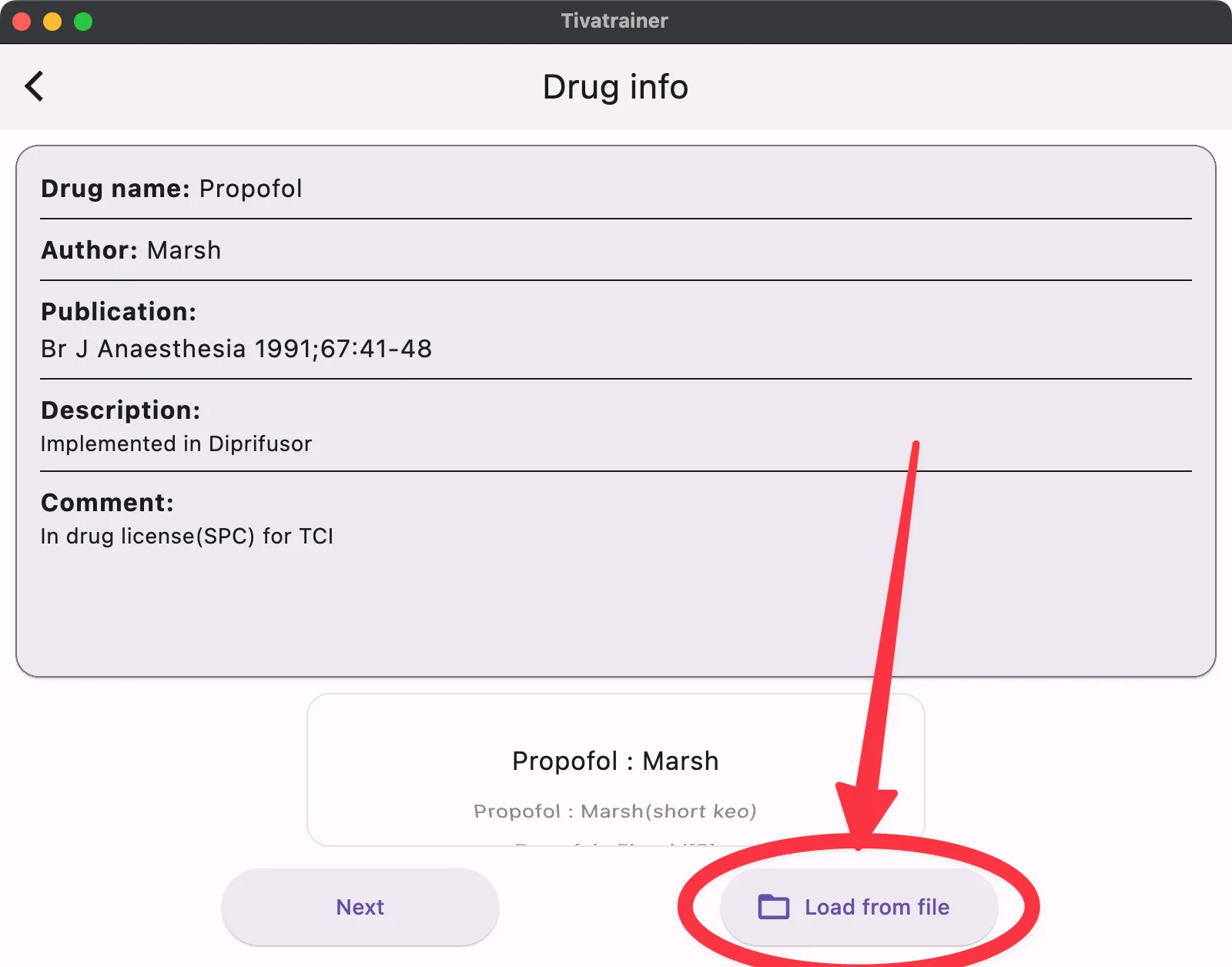 save and load from file
